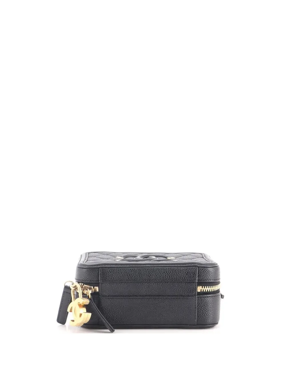 Chanel Filigree Vanity Case Quilted #343113C39B